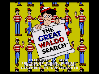Great Waldo Search screenshot 2 for Sega Genesis